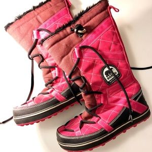 SOREL waterproof Pink Snow Boots